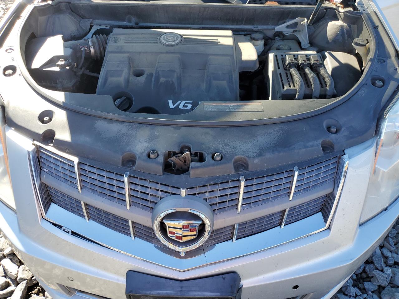 2011 Cadillac SRX VIN 3GYFNDEY7BS542381 Copart auction photo, rear end / front end damage thumbnail 13