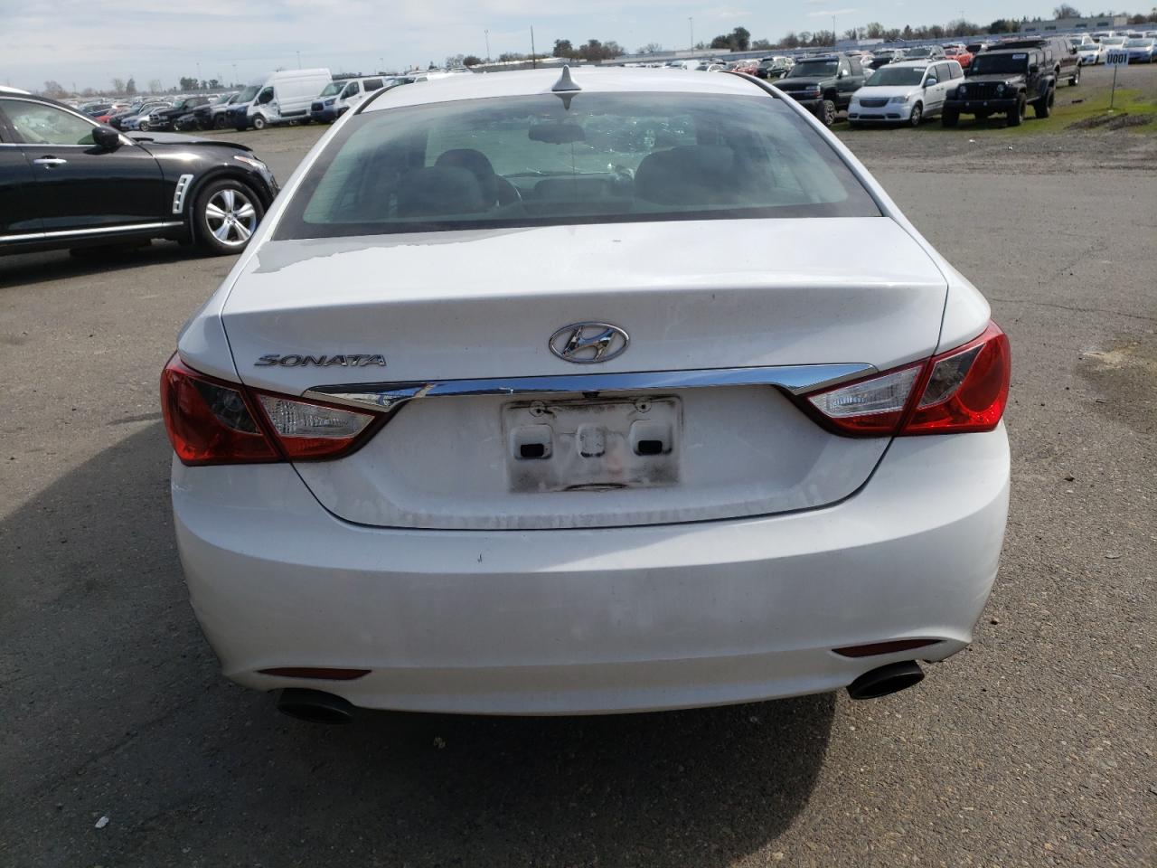 2013 Hyundai Sonata VIN 5NPEC4AC3DH698349 Copart auction photo, front end damage thumbnail 6