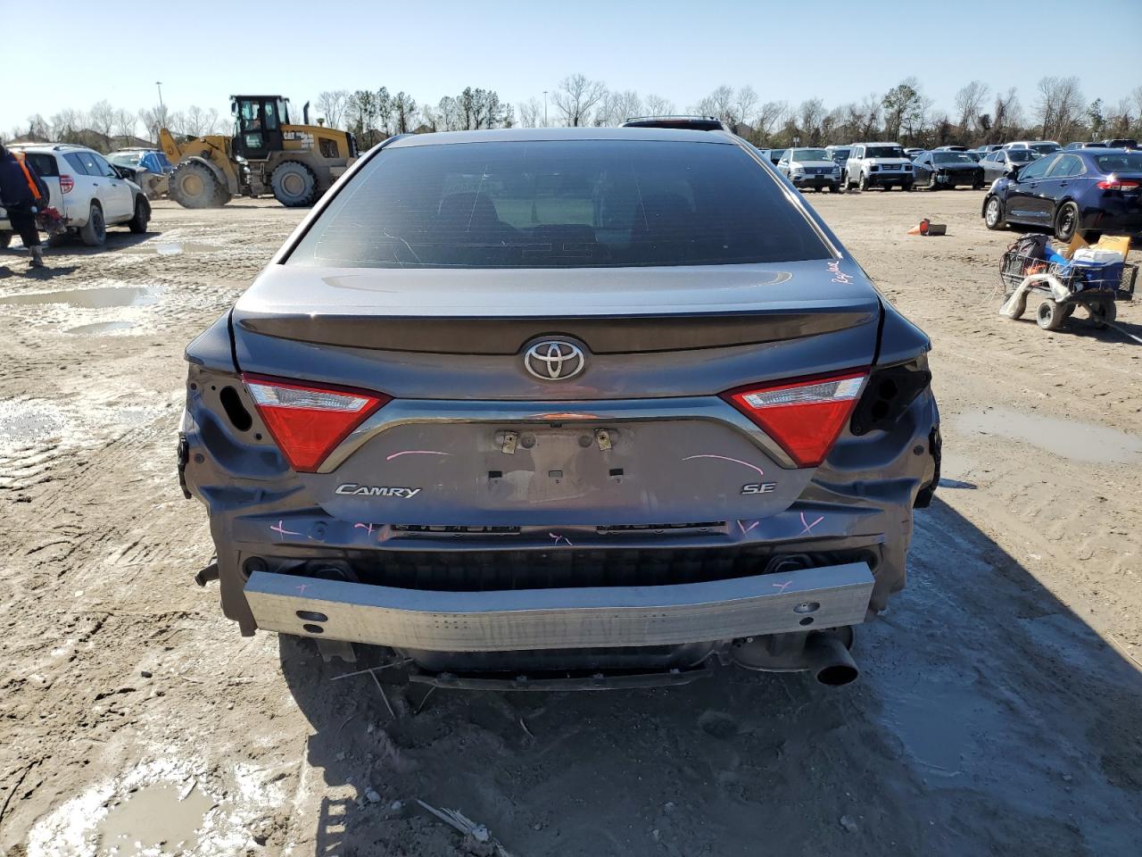 2017 Toyota Camry VIN 4T1BF1FK2HU805536 Copart auction photo, rear end / front end damage thumbnail 6