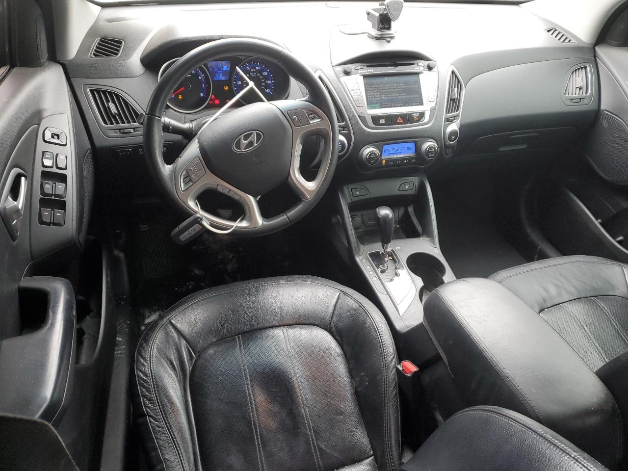 2013 Hyundai Tucson VIN KM8JUCAC7DU552804 Copart auction photo, rear end damage thumbnail 8