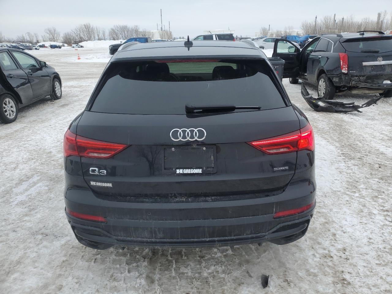 2021 Audi Q3 VIN WA1EECF33M1077269 Copart auction photo, front end damage thumbnail 6