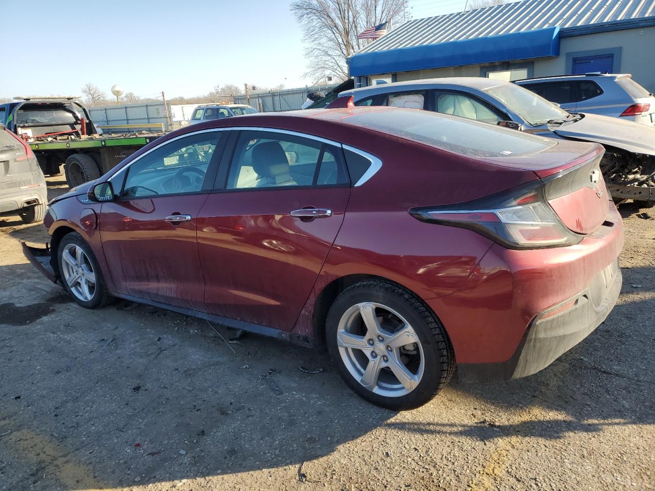 2017 Chevrolet Volt VIN 1G1RC6S52HU196286 Copart auction photo, front end damage thumbnail 2