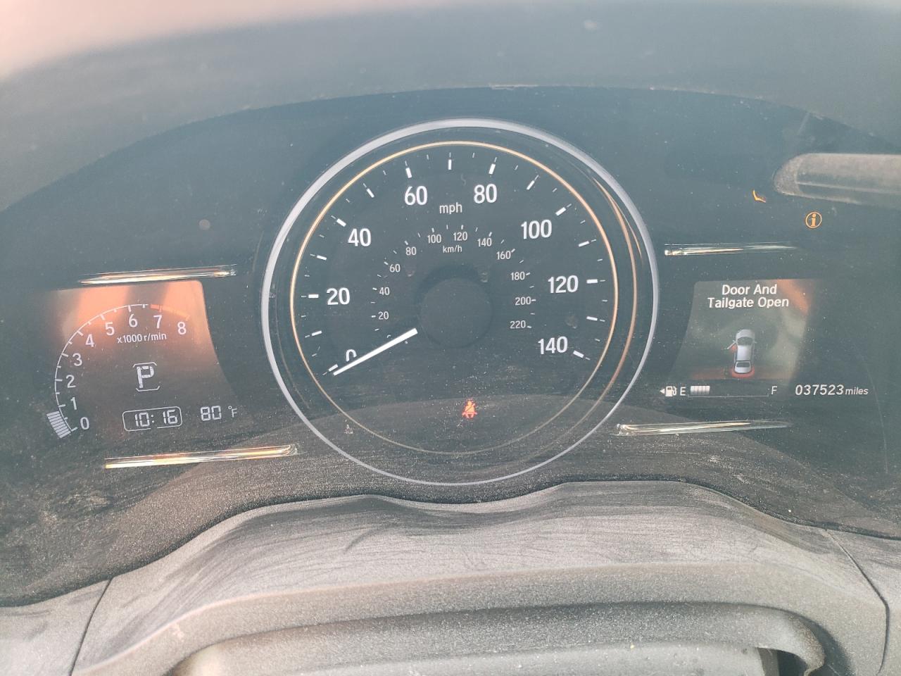 2022 Honda HR-V VIN 3CZRU5H58NM740709 Copart auction photo, all over damage thumbnail 9