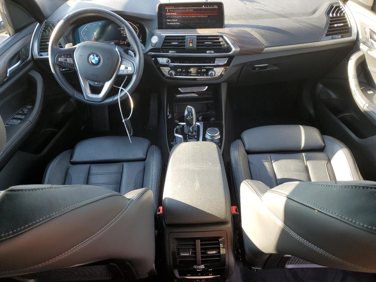 2021 BMW X3 VIN 5UXTY5C08M9H89077 Copart auction photo, front end / rear end damage thumbnail 8