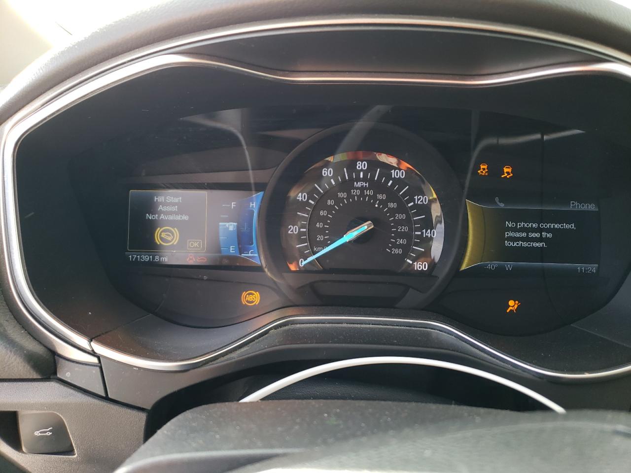 2014 Ford Fusion VIN 3FA6P0HR5ER297630 Copart auction photo, front end / minor dent/scratches damage thumbnail 9