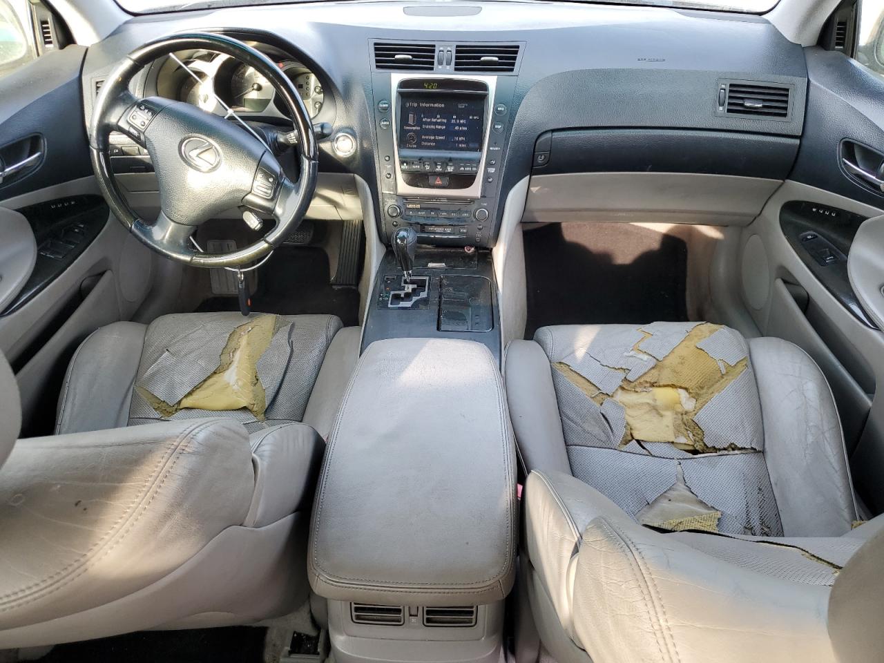 2006 Lexus GS 300 VIN JTHBH96S165045022 Copart auction photo, front end / side damage thumbnail 8