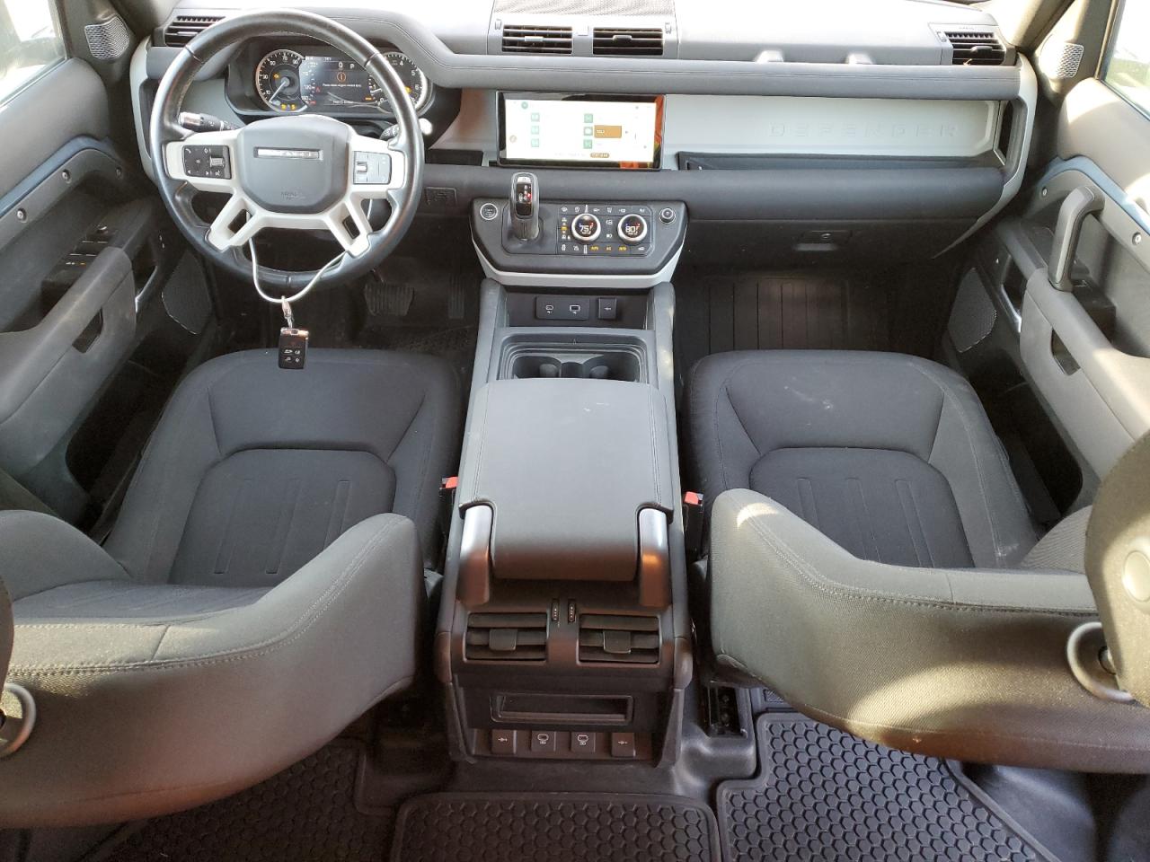 2021 Land Rover Defender VIN SALEK7RX6M2039591 Copart auction photo, front end damage thumbnail 8