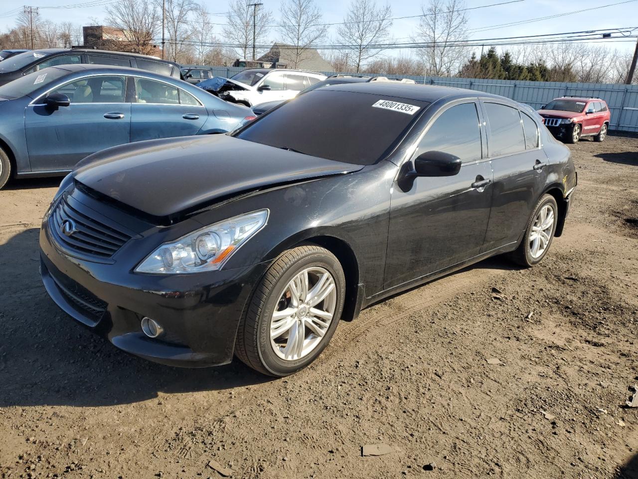 2015 Infiniti Q40 VIN JN1CV6ARXFM651428 - Copart auction photo