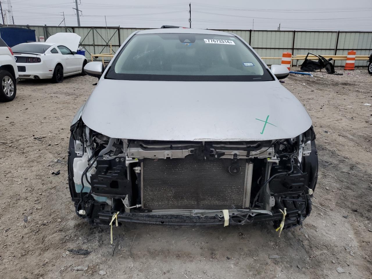 2020 Toyota Corolla VIN JTDEPRAE0LJ031022 Copart auction photo, front end / rear end damage thumbnail 5