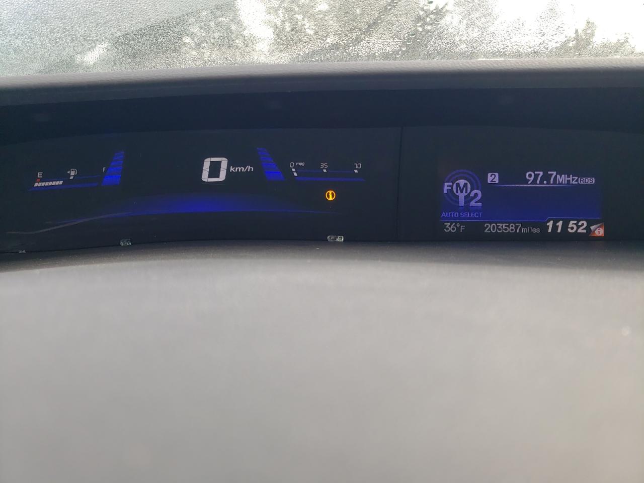 2013 Honda Civic VIN 19XFB2F54DE205787 Copart auction photo, side / front end damage thumbnail 9