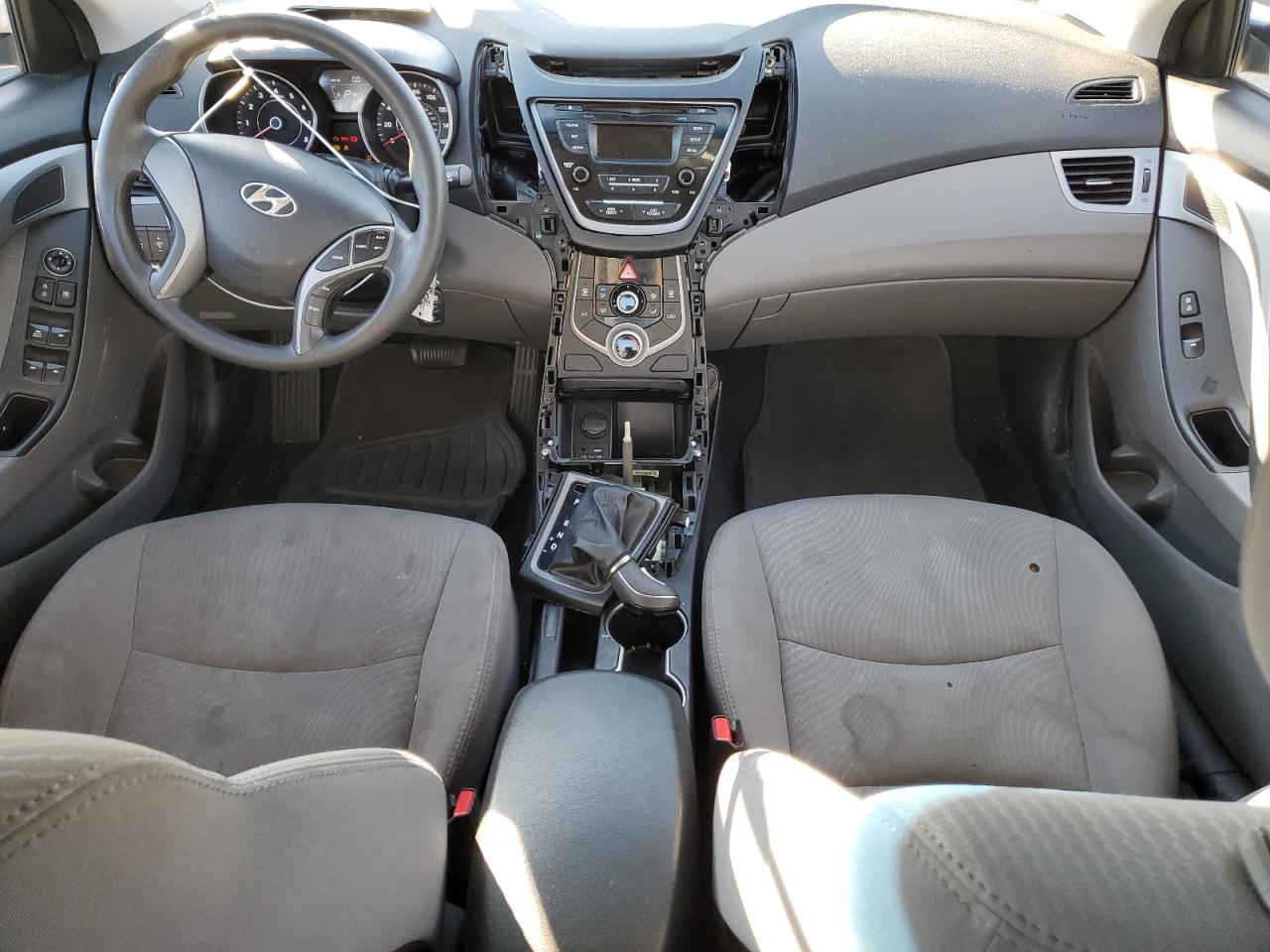 2016 Hyundai Elantra VIN 5NPDH4AE6GH729774 Copart auction photo, front end damage thumbnail 8