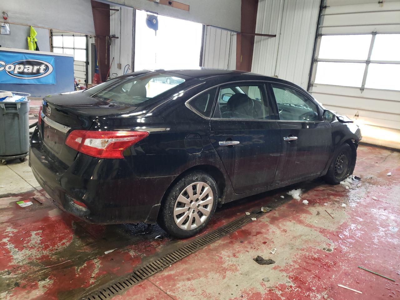 2017 Nissan Sentra VIN 3N1AB7APXHY260669 Copart auction photo, front end damage thumbnail 3