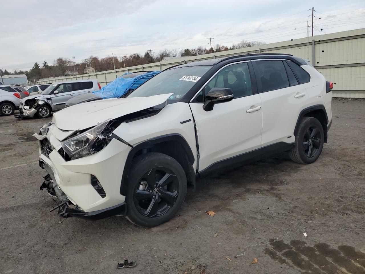 2021 Toyota RAV 4 VIN 2T3E6RFV8MW022714