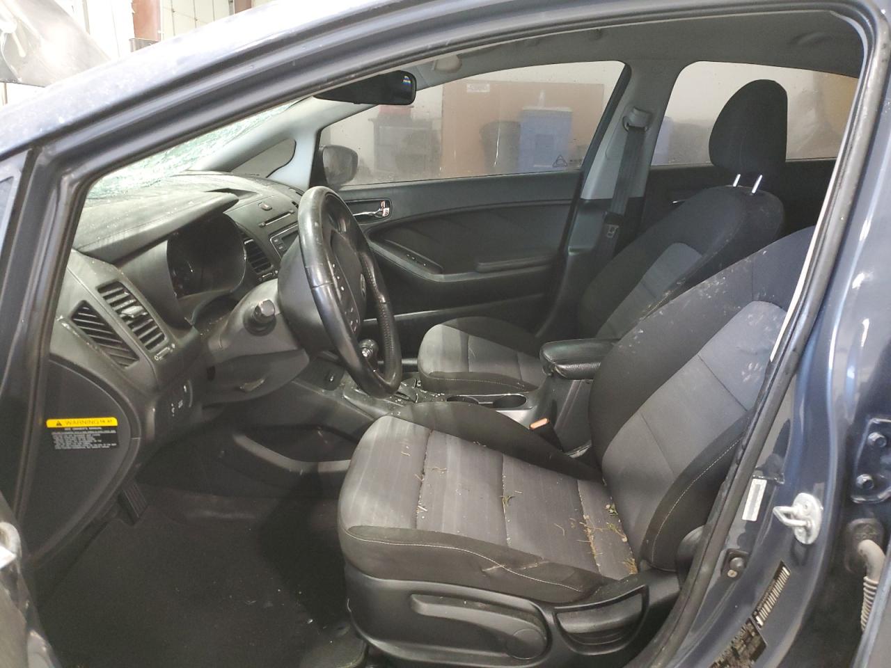 2015 KIA Forte VIN KNAFX4A89F5352150 Copart auction photo, front end / undercarriage damage thumbnail 7