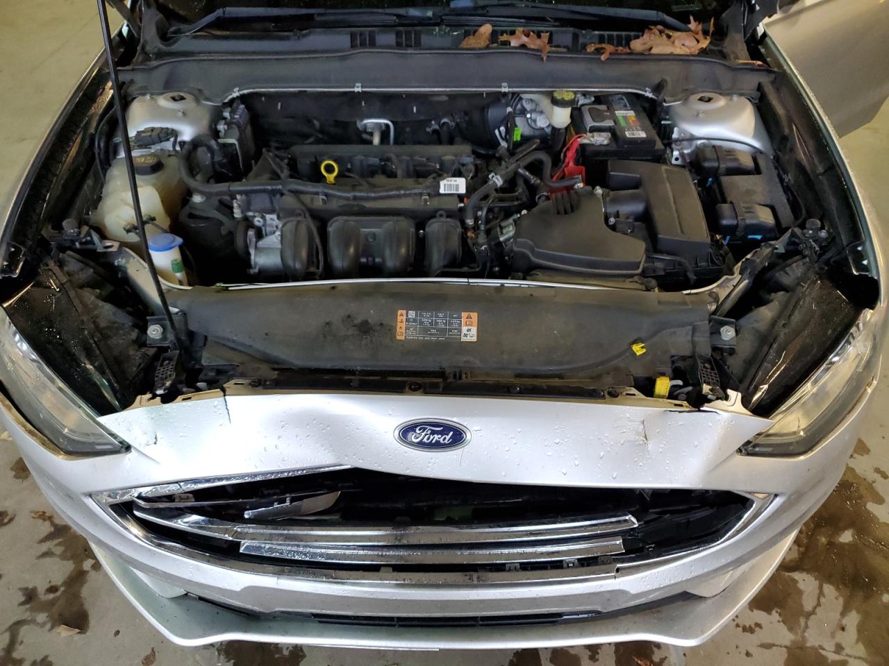 2017 Ford Fusion VIN 3FA6P0H76HR110995 Copart auction photo, front end damage thumbnail 11
