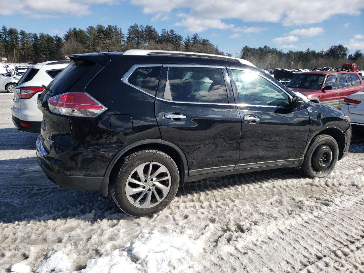 2015 Nissan Rogue VIN 5N1AT2MV5FC888115 Copart auction photo, all over / mechanical damage thumbnail 3