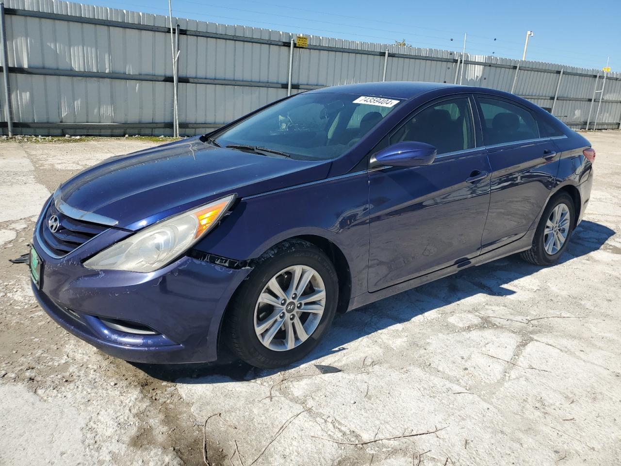 2013 Hyundai Sonata VIN 5NPEB4AC0DH749485