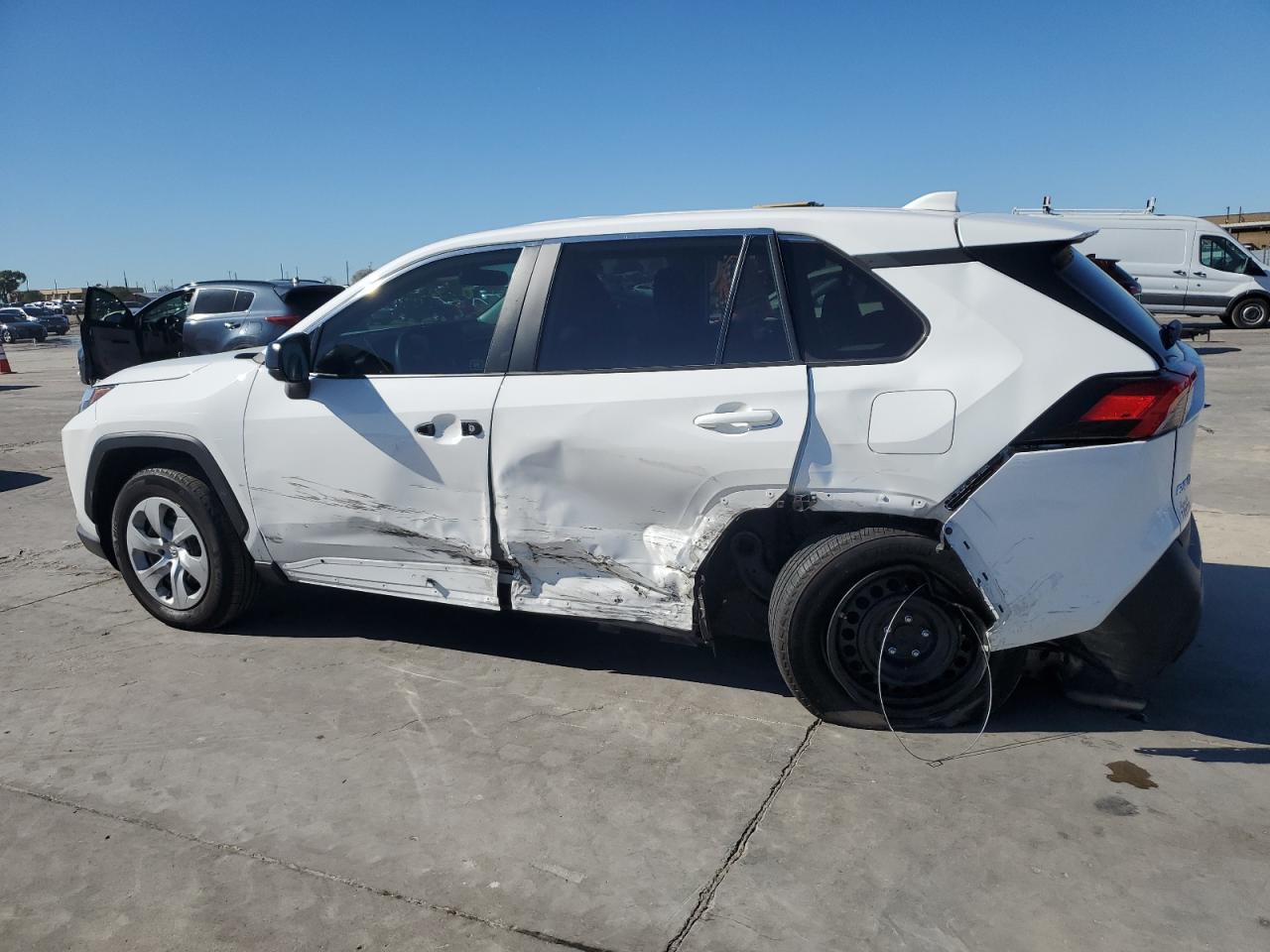 2023 Toyota RAV 4 VIN 2T3H1RFV7PW299189 Copart auction photo, all over damage thumbnail 2