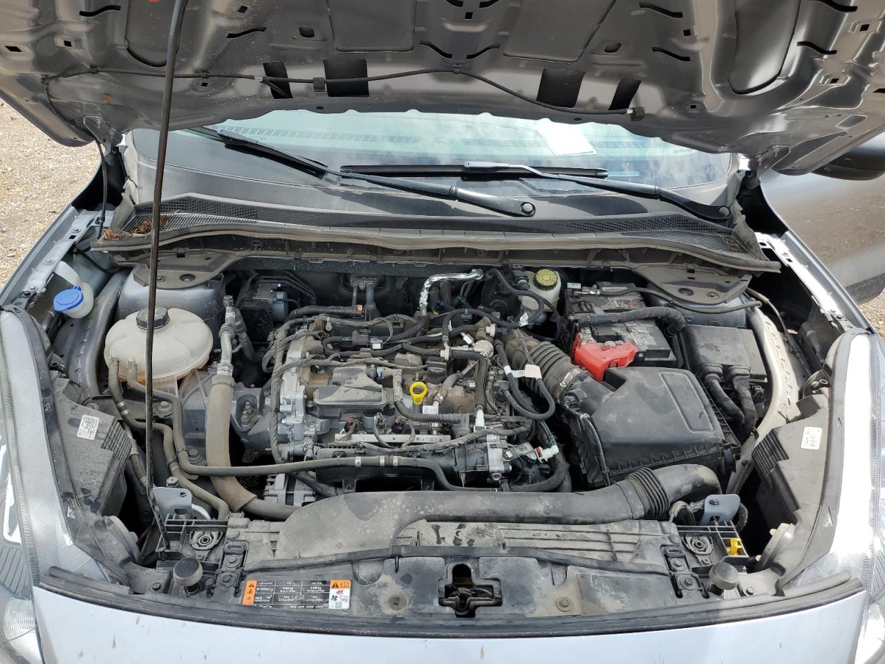 2022 Ford Escape VIN 1FMCU0F63NUB52704 Copart auction photo, undercarriage / side damage thumbnail 12
