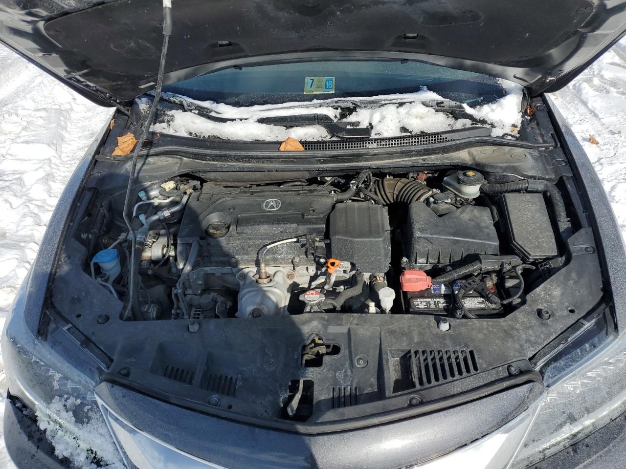 2016 Acura ILX VIN 19UDE2F39GA011603 Copart auction photo, front end damage thumbnail 11