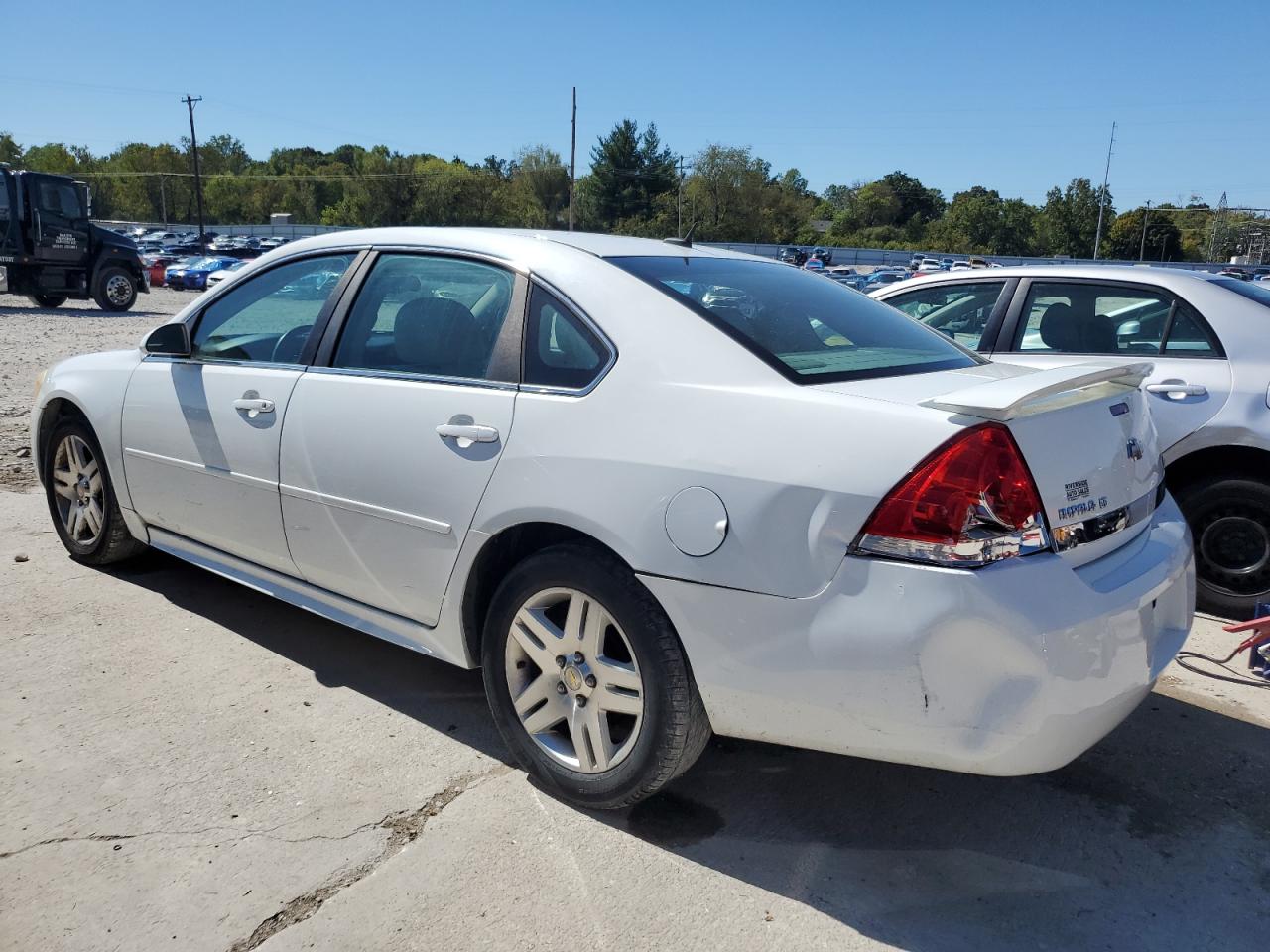 2011 Chevrolet Impala VIN 2G1WG5EK5B1295786 Copart auction photo, rear end / side damage thumbnail 2