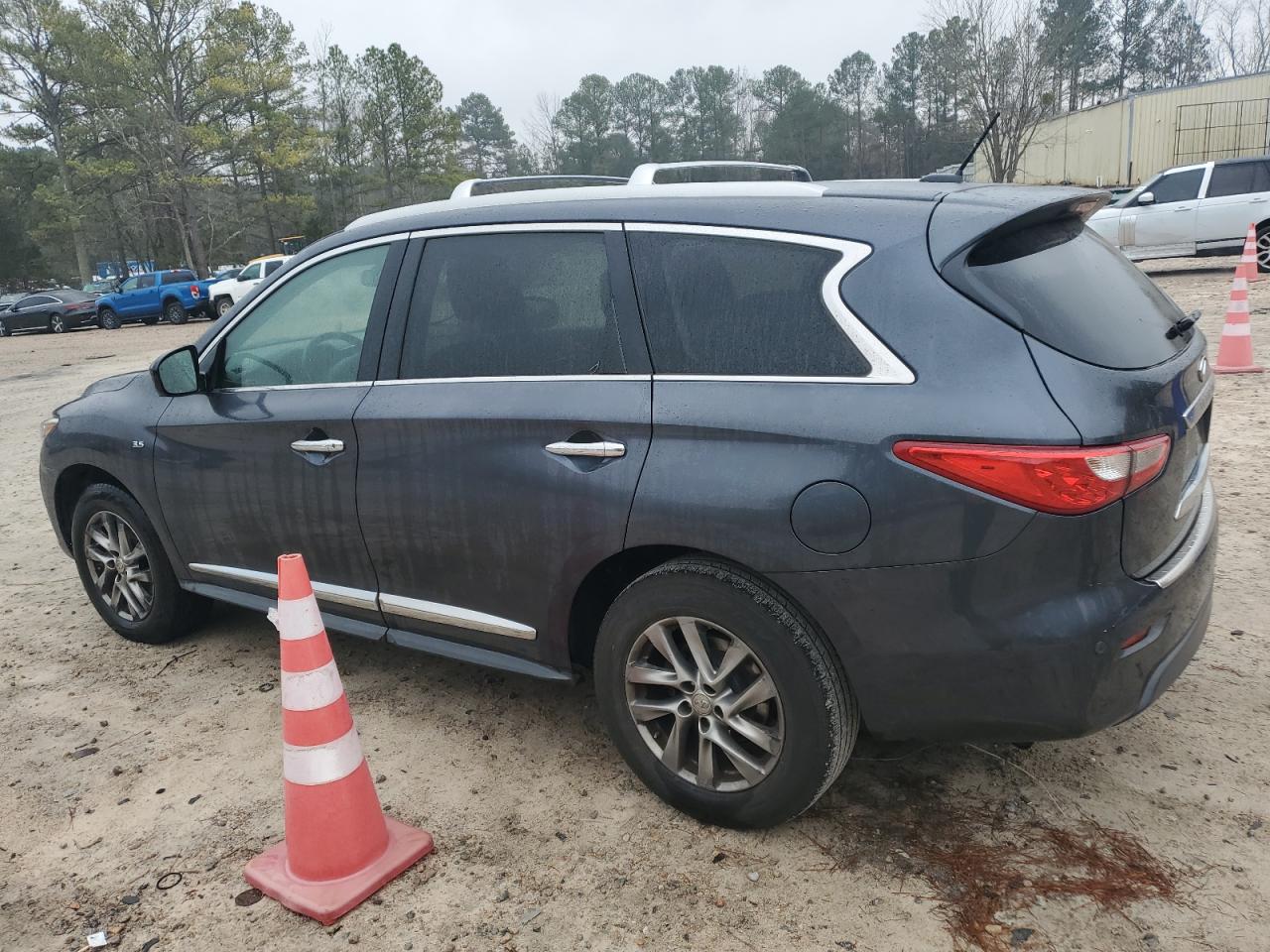 2014 Infiniti QX60 VIN 5N1AL0MM9EC533085 Copart auction photo, minor dent/scratches damage thumbnail 2