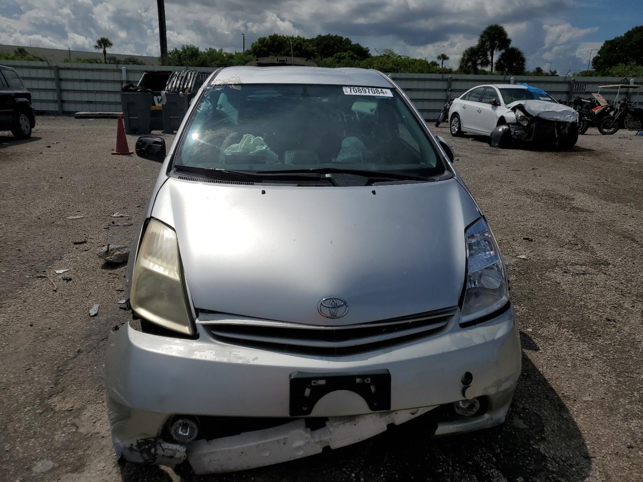 2005 Toyota Prius VIN JTDKB20U057006431 Copart auction photo, all over / undercarriage damage thumbnail 5