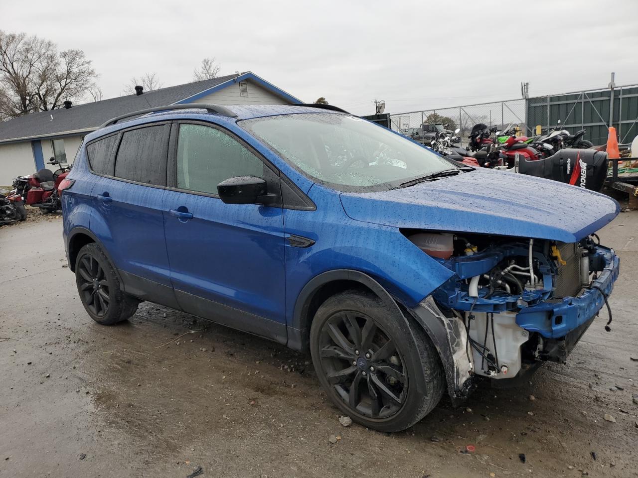 2019 Ford Escape VIN 1FMCU0GD9KUC45977 Copart auction photo, front end damage thumbnail 4