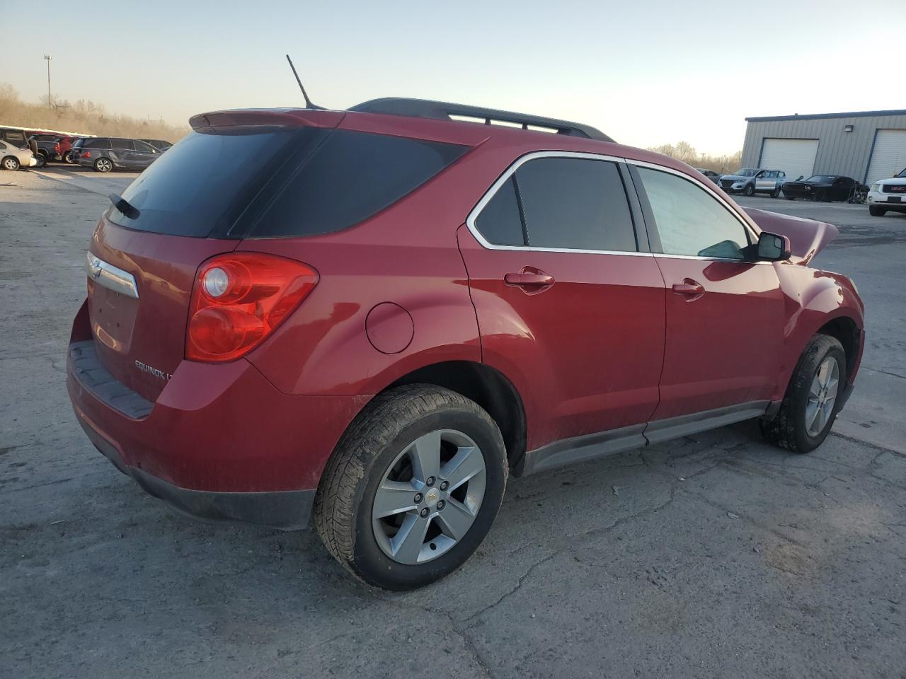 2013 Chevrolet Equinox VIN 2GNALDEK2D6228499 Copart auction photo, front end / side damage thumbnail 3