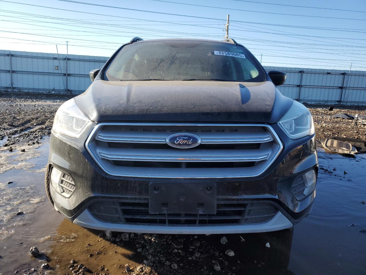 2017 Ford Escape VIN 1FMCU0GD7HUD36111 Copart auction photo, side / rear end damage thumbnail 5