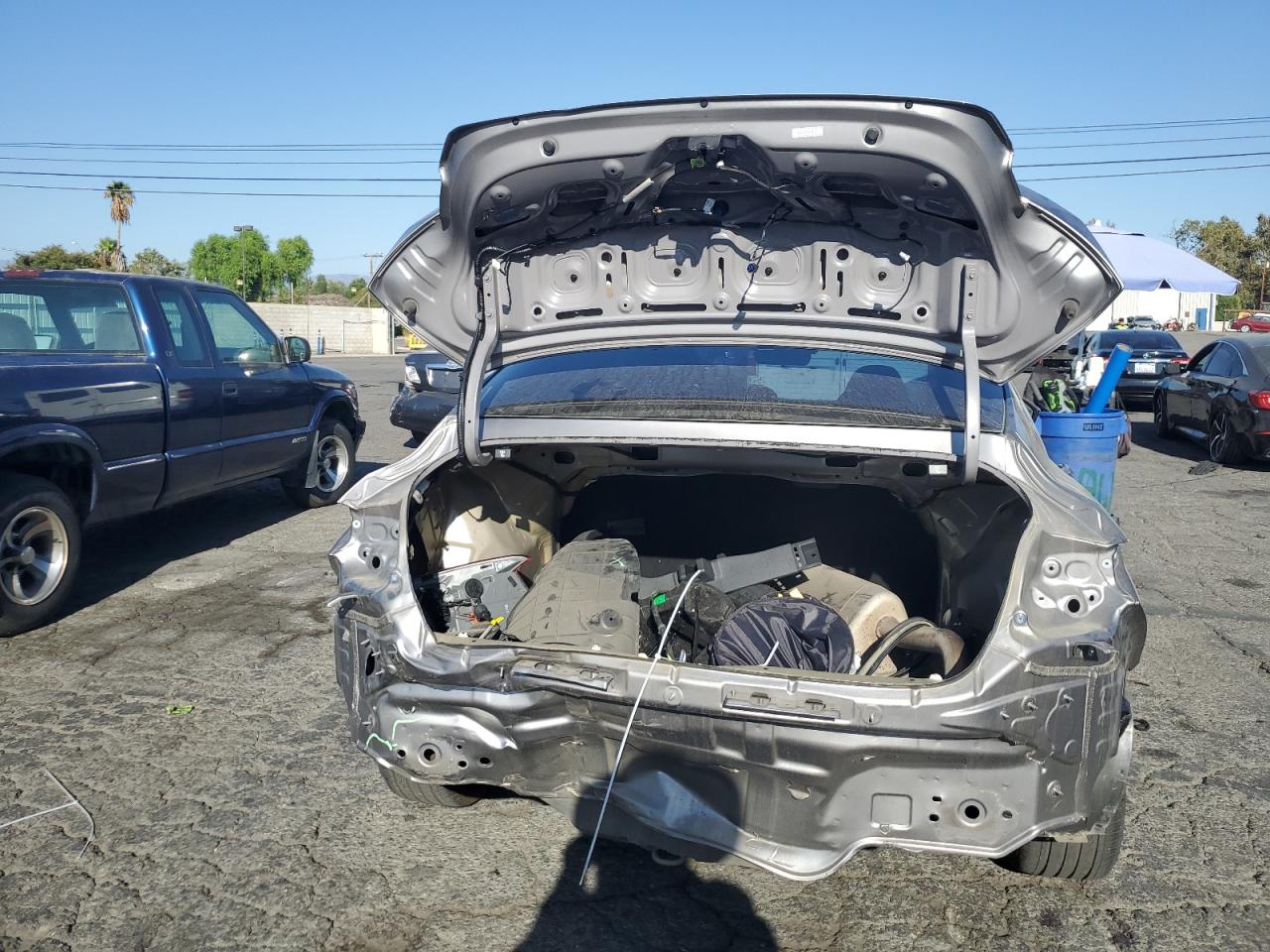 2023 Hyundai Elantra VIN KMHLS4AG4PU572715 Copart auction photo, rear end / side damage thumbnail 6