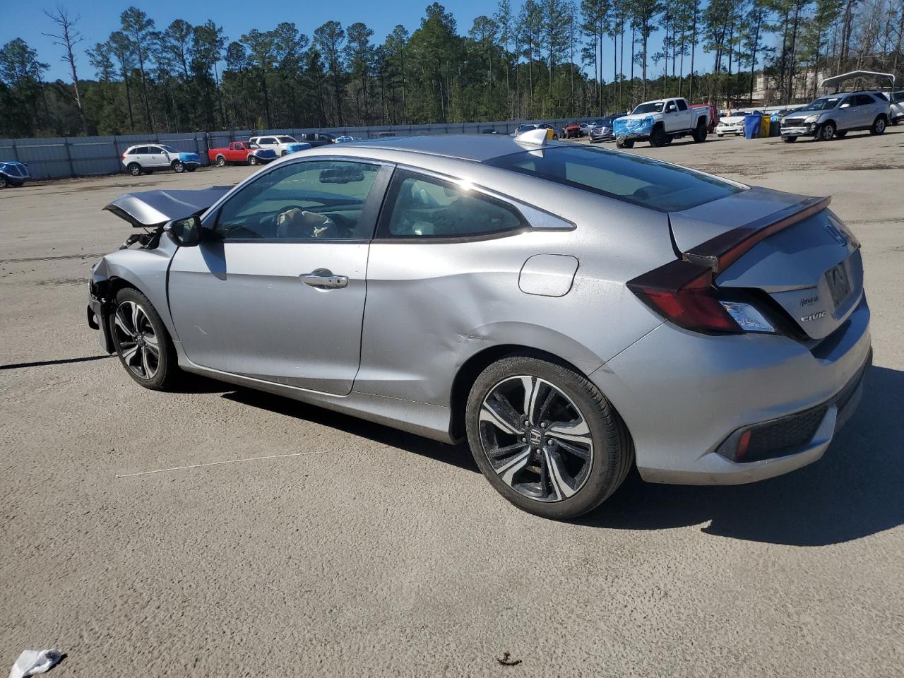 2016 Honda Civic VIN 2HGFC3B97GH351235 Copart auction photo, front end damage thumbnail 2
