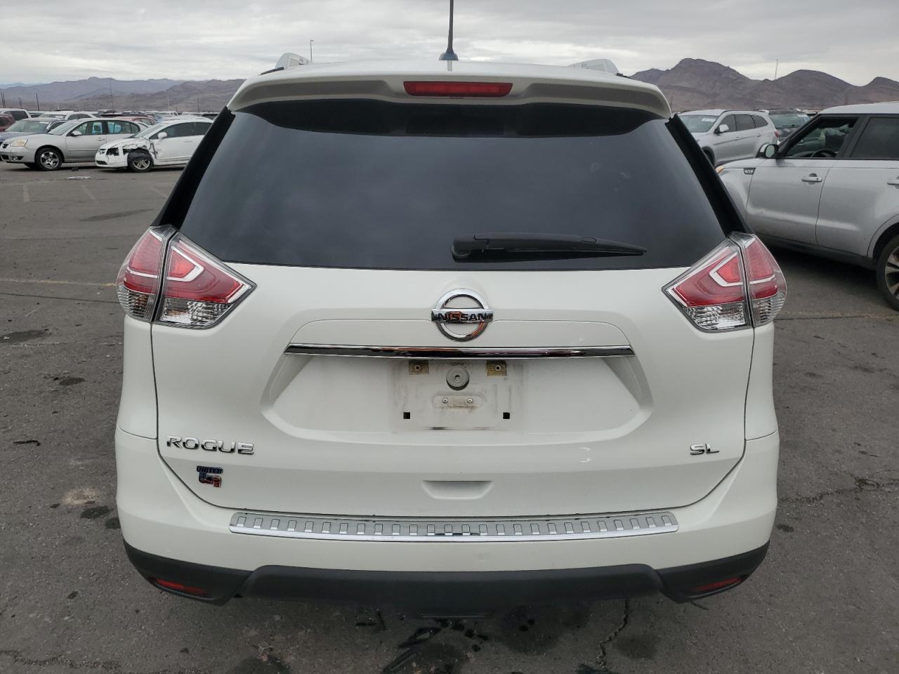 2016 Nissan Rogue VIN 5N1AT2MT4GC913957 Copart auction photo, side damage thumbnail 6