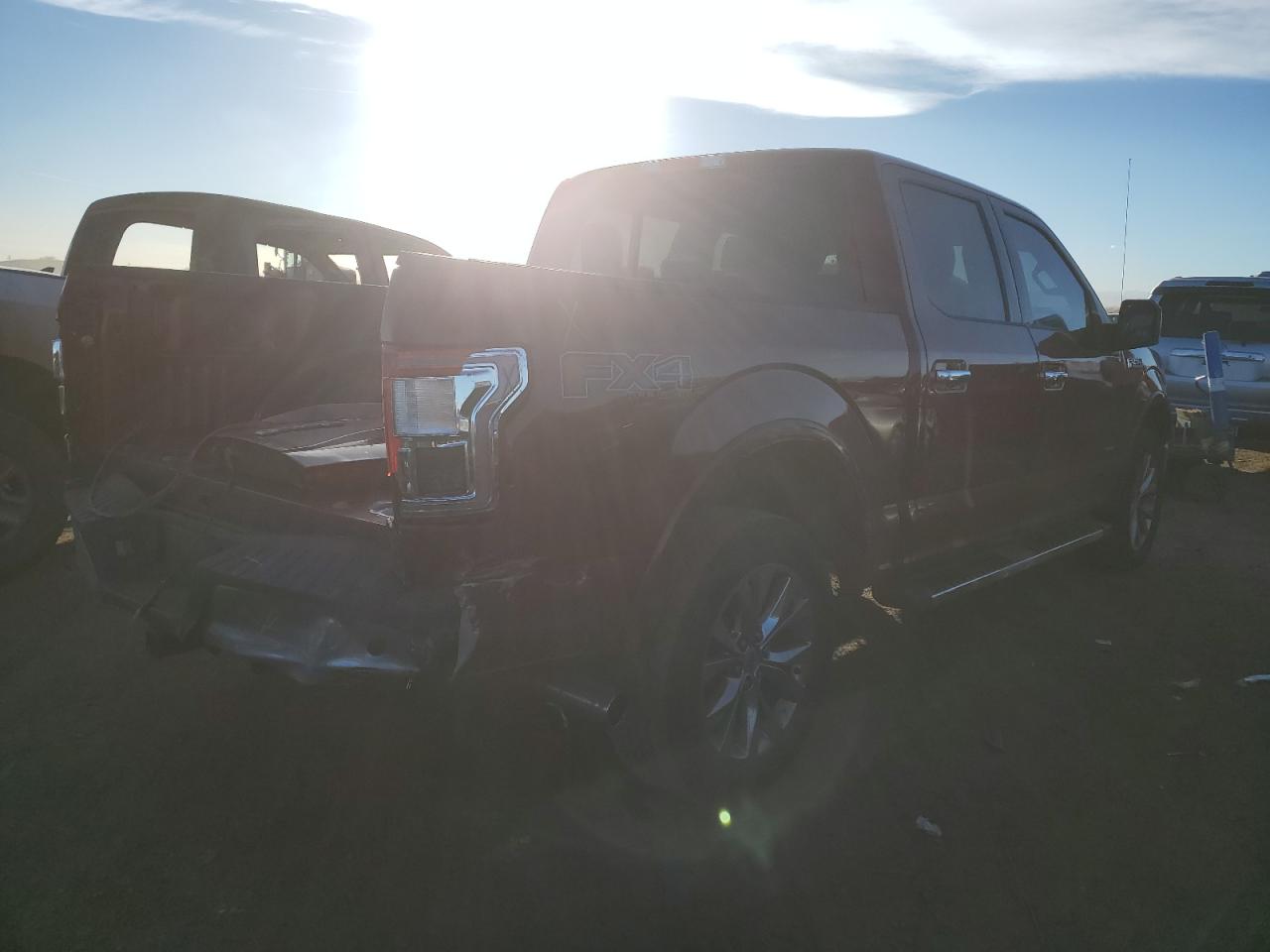 2017 Ford F-150 VIN 1FTEW1EG4HKC73099 Copart auction photo, rear end damage thumbnail 3