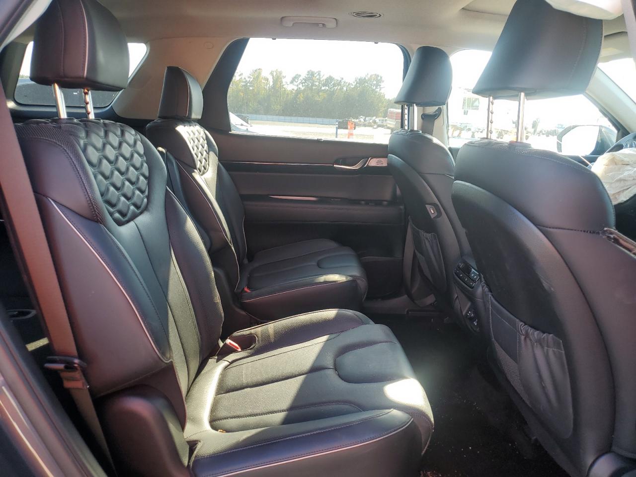 2021 Hyundai Palisade VIN KM8R54HE6MU190641 Copart auction photo, front end damage thumbnail 10