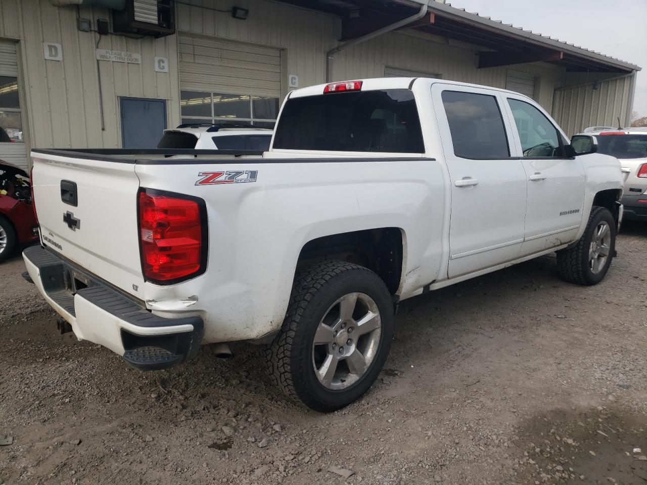 2017 Chevrolet Silverado VIN 3GCUKREC2HG413886 Copart auction photo, front end / minor dent/scratches damage thumbnail 3