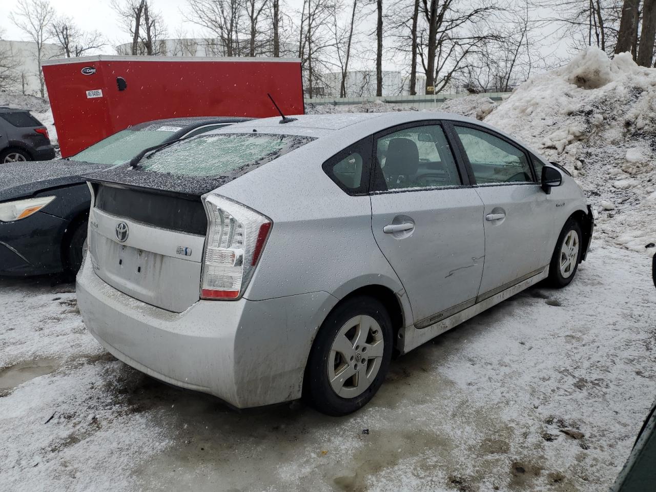 2011 Toyota Prius VIN JTDKN3DU5B0283118 Copart auction photo, front end damage thumbnail 3