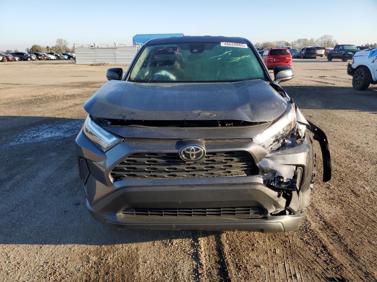 2024 Toyota RAV 4 VIN 2T3H1RFV7RW364822 Copart auction photo, front end / side damage thumbnail 5