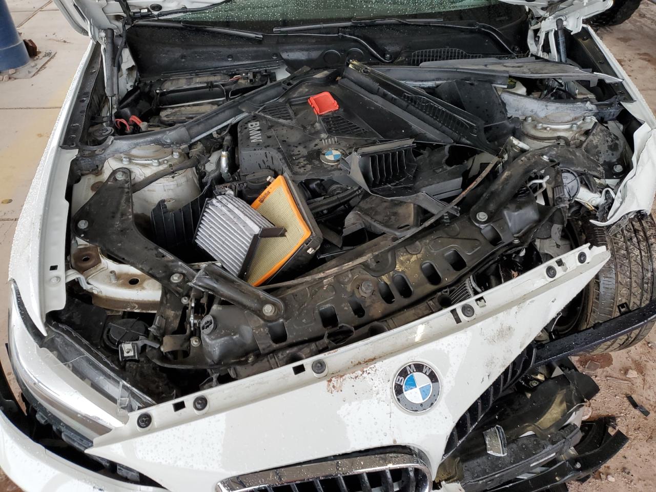 2016 BMW 2er VIN WBA1K9C54GV710166 Copart auction photo, front end / side damage thumbnail 11