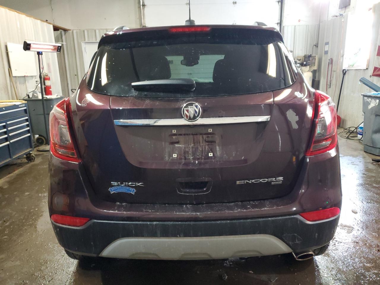 2017 Buick Encore VIN KL4CJFSB2HB070850 Copart auction photo, front end / minor dent/scratches damage thumbnail 6