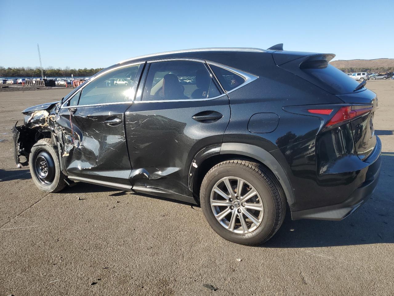 2018 Lexus NX VIN JTJBARBZ6J2171442 Copart auction photo, front end / side damage thumbnail 2