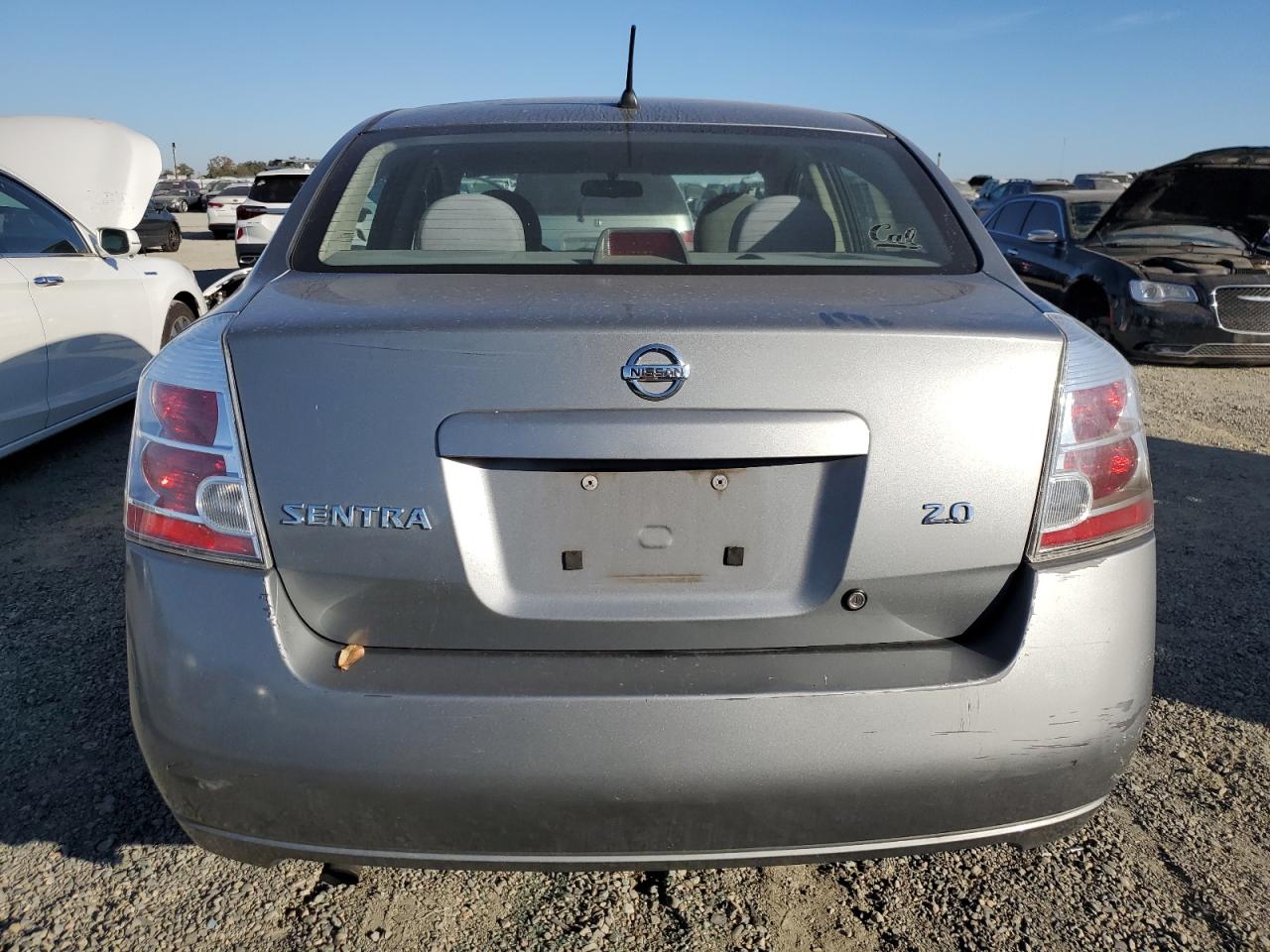 2007 Nissan Sentra VIN 3N1AB61E27L695688 Copart auction photo, front end / rear end damage thumbnail 6