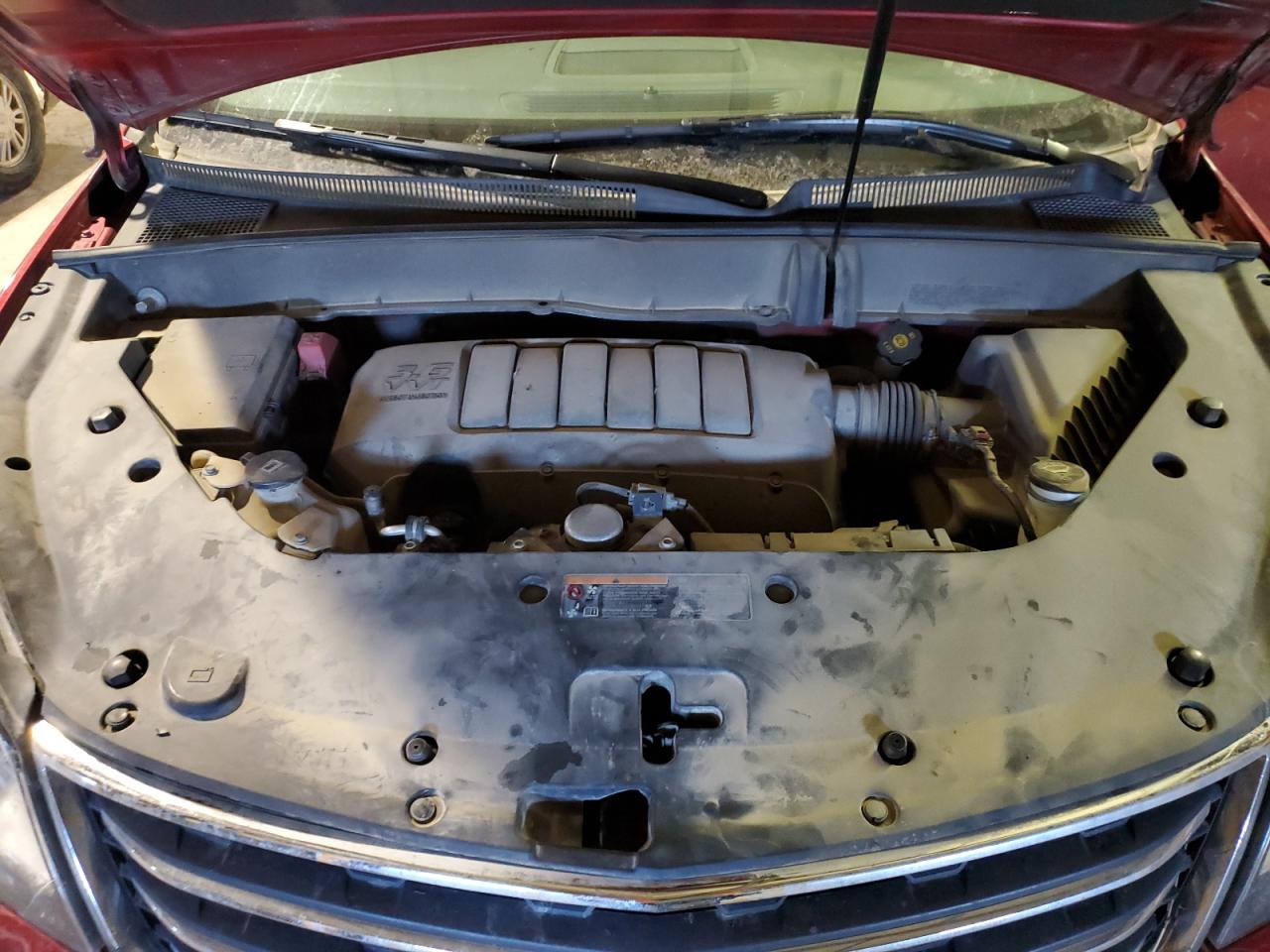 2013 Chevrolet Traverse VIN 1GNKVJKD9DJ149675 Copart auction photo, all over / undercarriage damage thumbnail 12