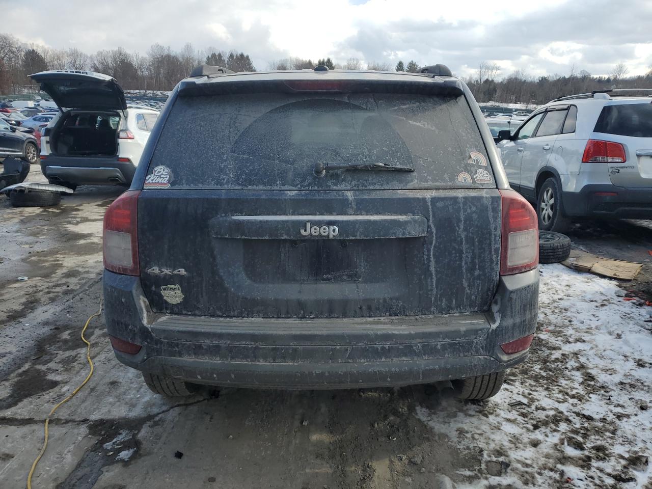 2016 Jeep Compass VIN 1C4NJDBBXGD521075 Copart auction photo, front end damage thumbnail 6