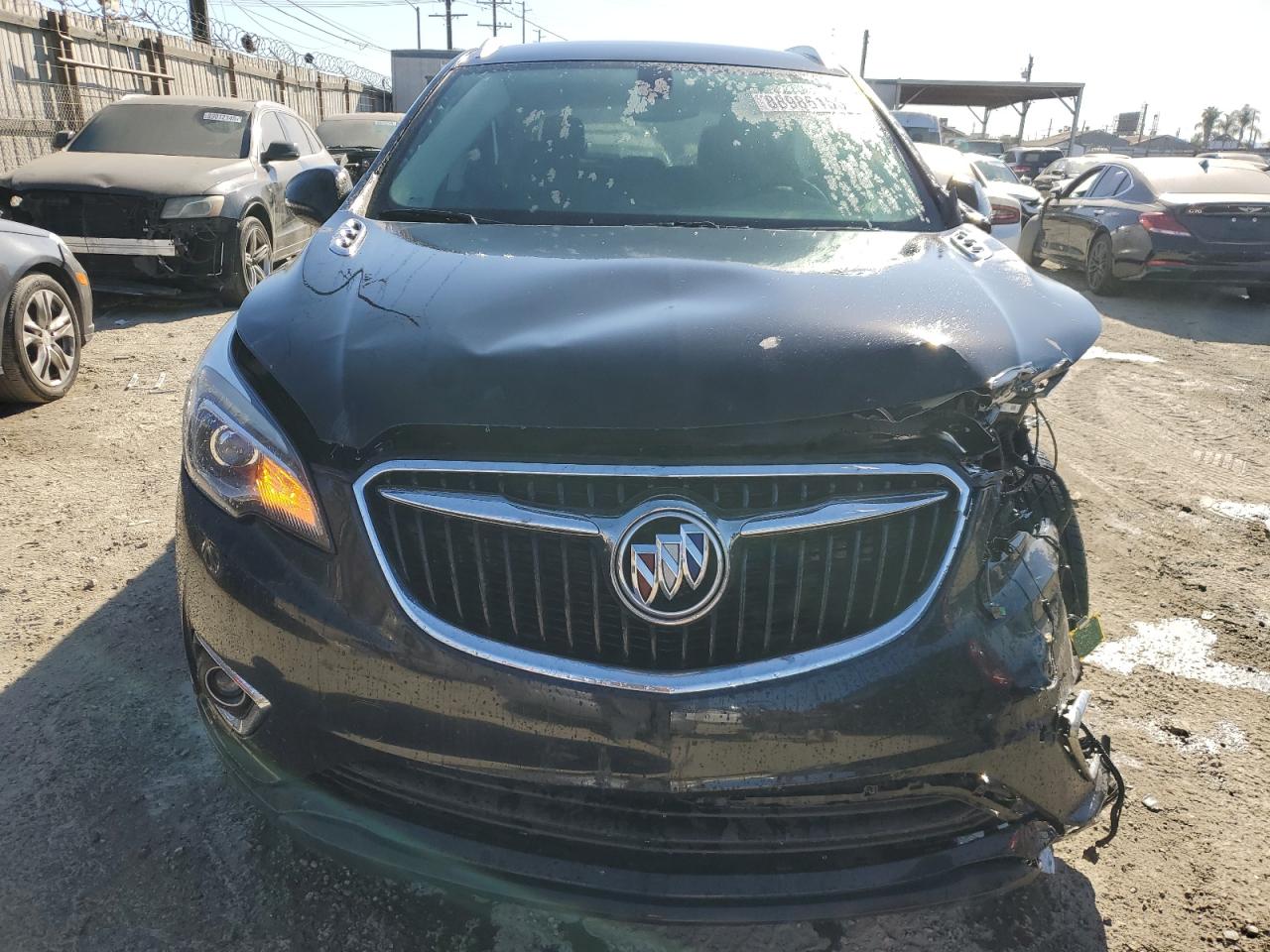 2020 Buick Envision VIN LRBFXCSA8LD071343 Copart auction photo, front end / side damage thumbnail 5