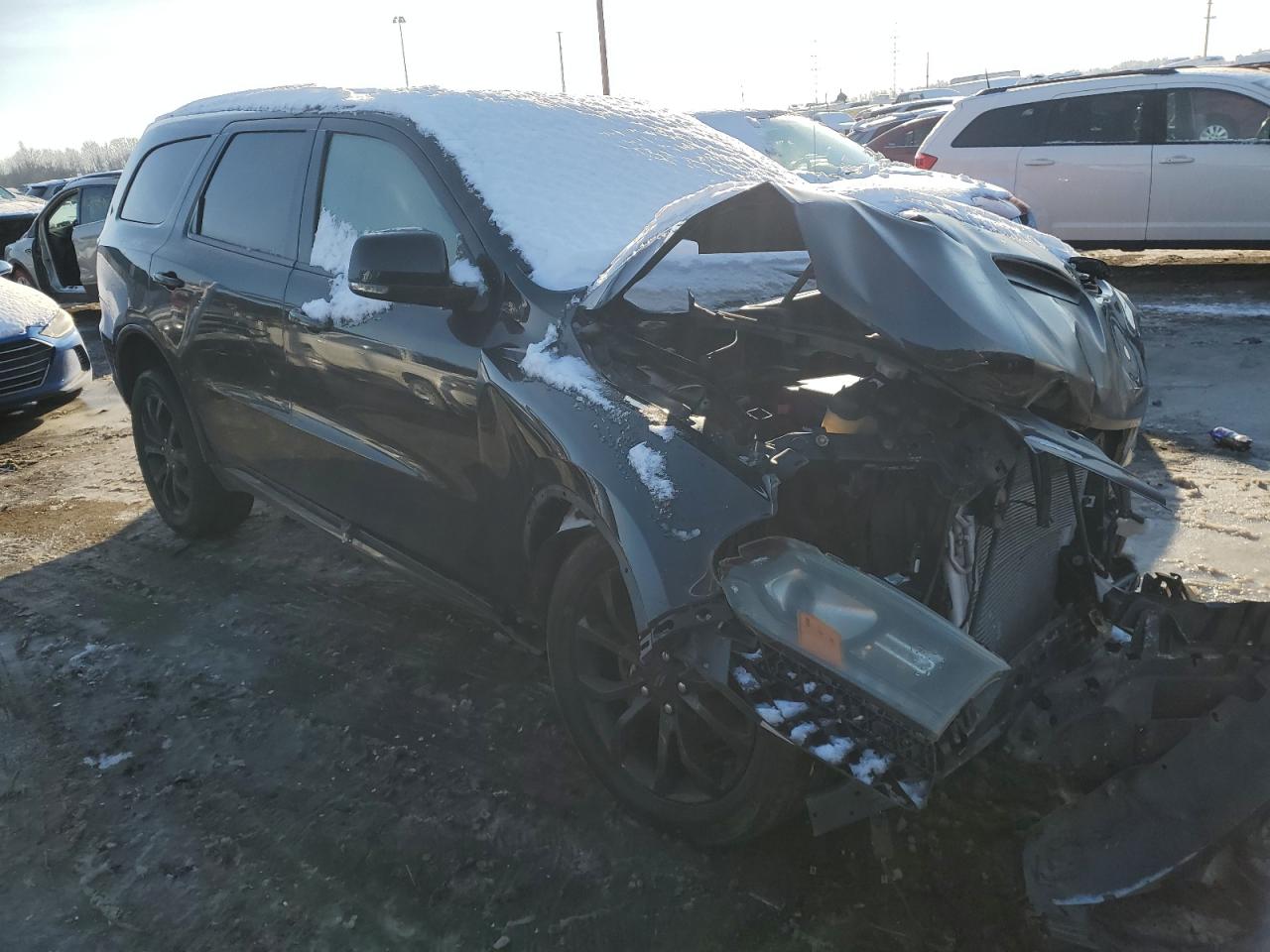 2020 Dodge Durango VIN 1C4RDJDG9LC269755 Copart auction photo, front end damage thumbnail 4