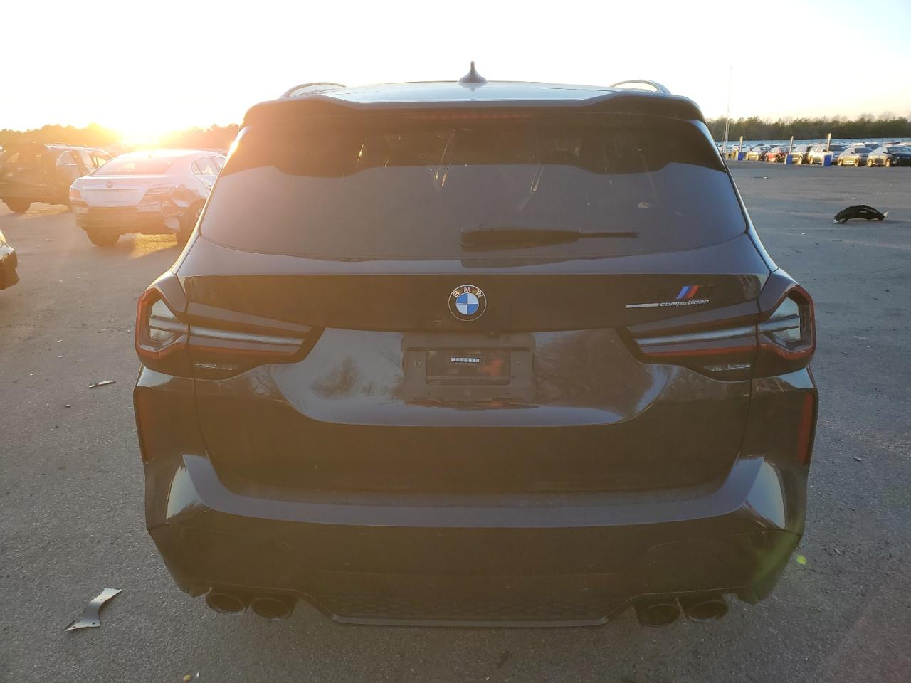 2022 BMW X3 M VIN 5YM13EC08N9L98878 Copart auction photo, side / minor dent/scratches damage thumbnail 6