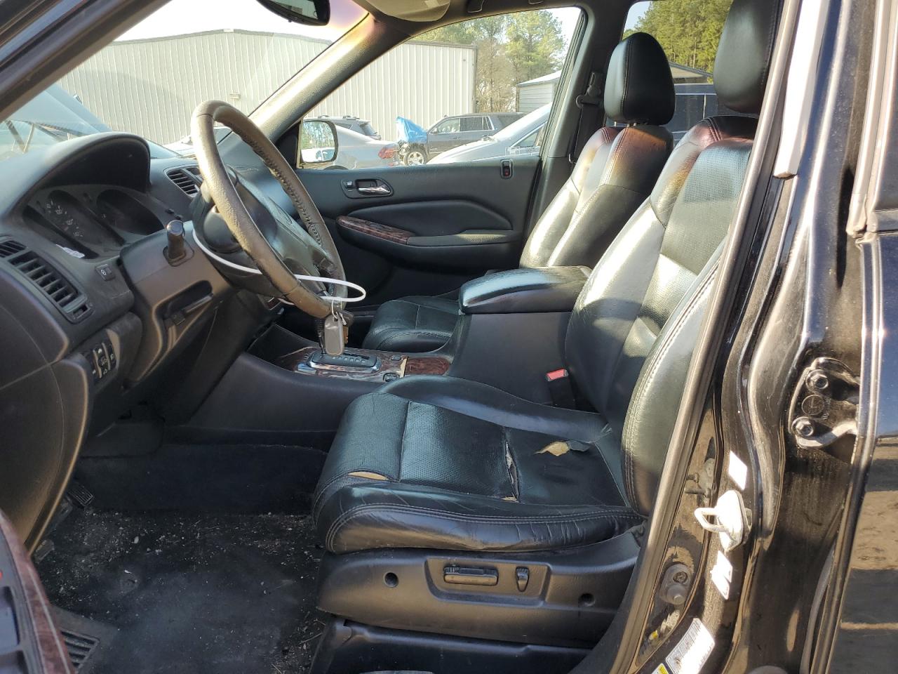 2002 Acura MDX VIN 2HNYD18292H528292 Copart auction photo, front end / side damage thumbnail 7
