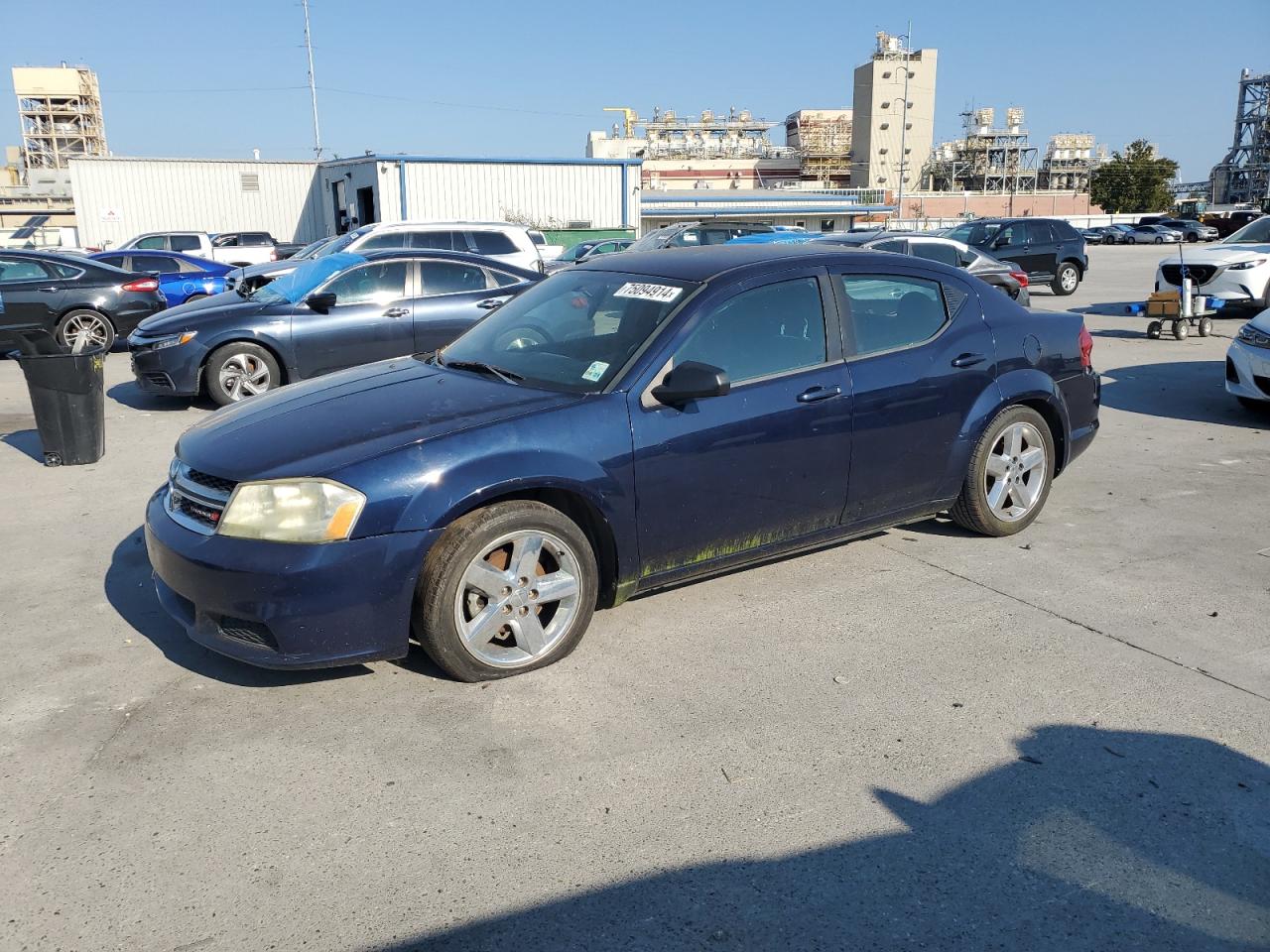 2013 Dodge Avenger VIN 1C3CDZAB4DN710781