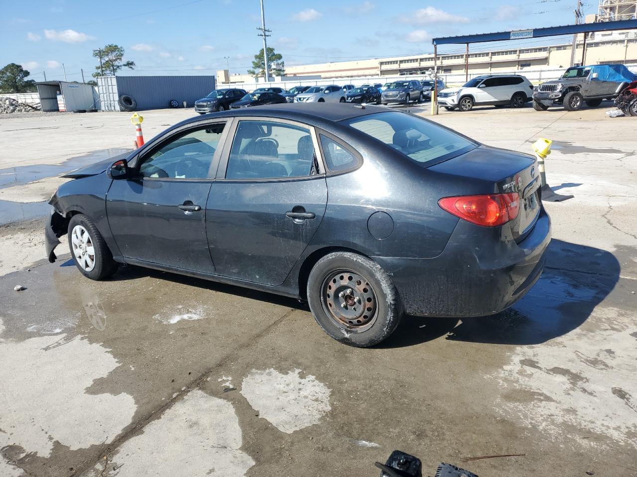 2009 Hyundai Elantra VIN KMHDU46D99U615204 Copart auction photo, front end / side damage thumbnail 2